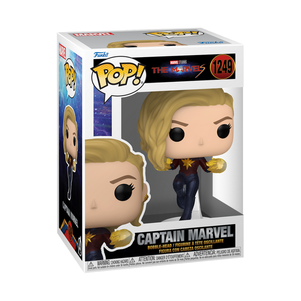 Pop! Marvel: The Marvels Pop! Vinyl Figure - Captain Marvel