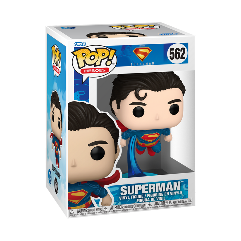 Pop! Heroes: Superman 2025 Movie Pop! Vinyl Figure - Superman
