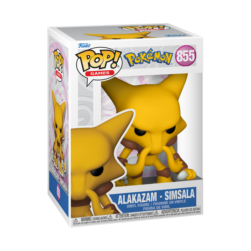 Pop! Games - Pokemon Pop! Vinyl Figure - Alakazam