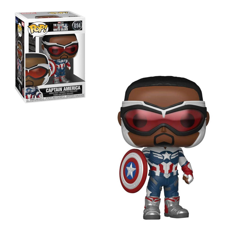 Pop! Marvel: The Falcon and Winter Soldier Pop! Vinyl Figure - Captain America