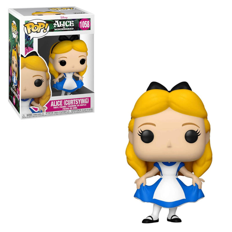 Pop! Disney: Alice In Wonderland 70th Anniversary Pop! Vinyl Figure - Alice (Curtsying)