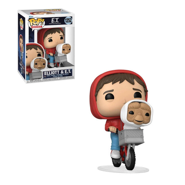 Pop! Movies: E.T The Extra-Terrestrial Pop! Vinyl Figure - E.T. Elliot in Bike Basket