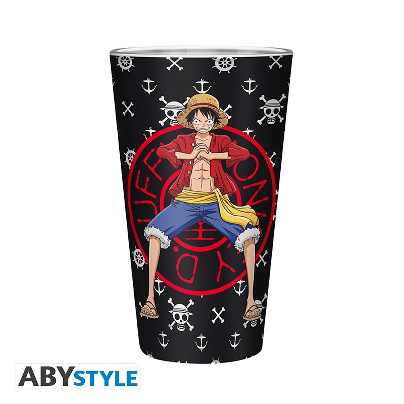 One Piece - Luffy Large Glass