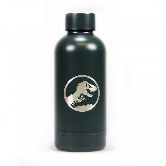 Jurassic Park - Metal Water Bottle Life Finds A Way