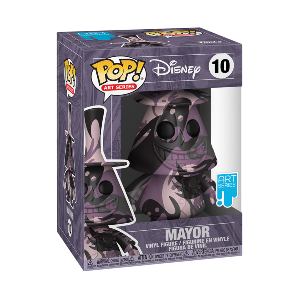 Pop! Disney: A Nightmare Before Christmas Pop! Vinyl Figure - Artists Series Mayor With Case