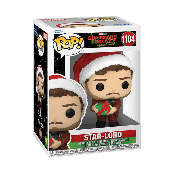 Pop! Marvel: Guardians of the Galaxy Holiday Special Pop! Vinyl Figure - Star-Lord