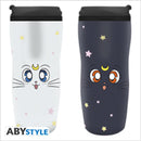 Sailor Moon - Luna and Artemis Travel Mug