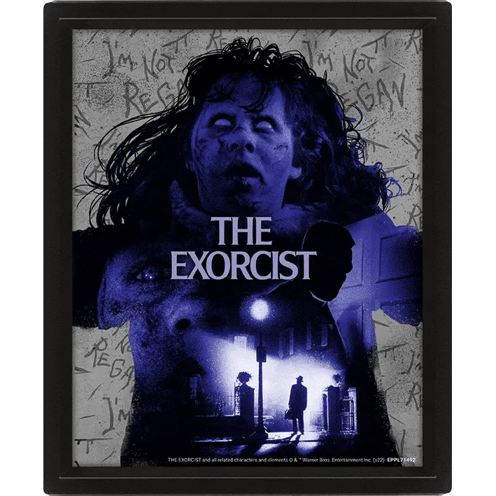 The Exorcist - Exorcism Framed 3D Lenticular Poster