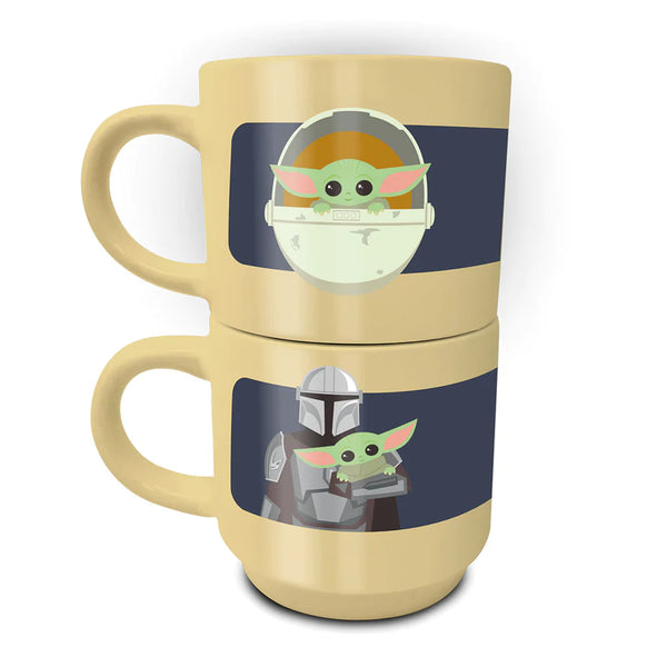 Star Wars - The Mandalorian Stackable Mugs Set