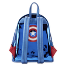 Marvel - Loungefly Shine Captain America Cosplay Mini Backpack