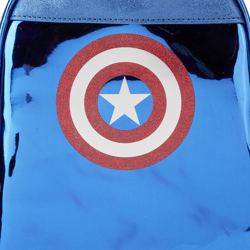 Marvel - Loungefly Shine Captain America Cosplay Mini Backpack