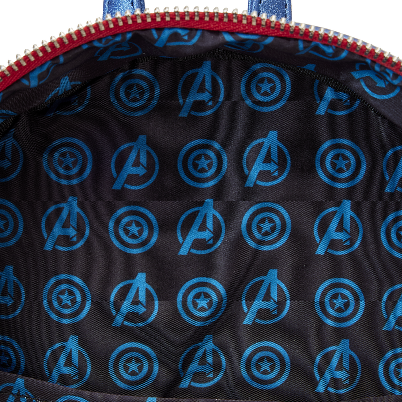 Marvel - Loungefly Shine Captain America Cosplay Mini Backpack