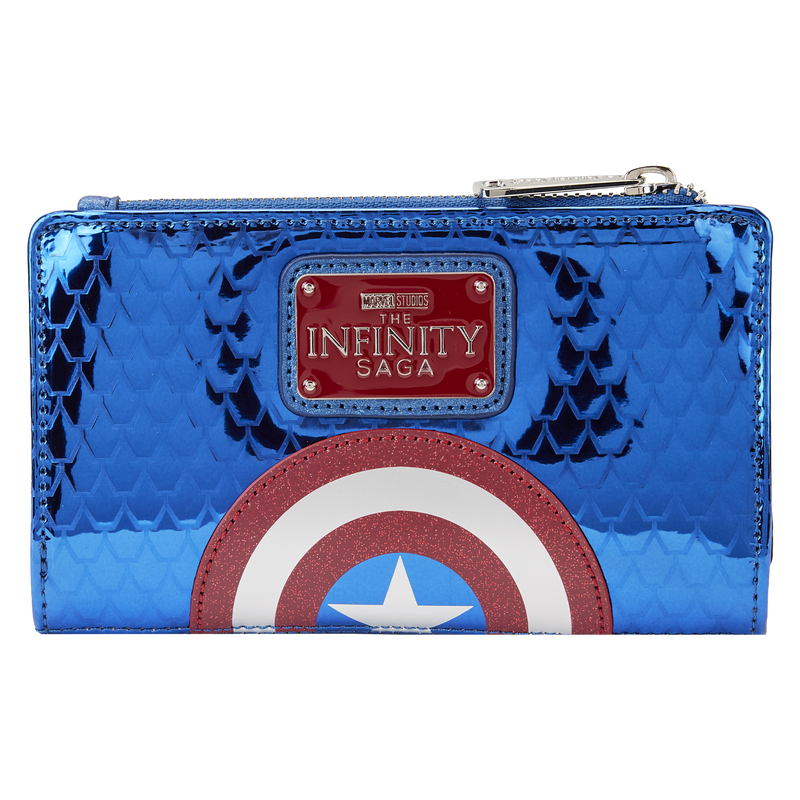 Marvel - Loungefly Shine Captain America Cosplay Flap Purse