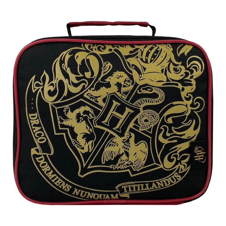 Harry Potter - Crest & Customise Lunch Bag (Black)