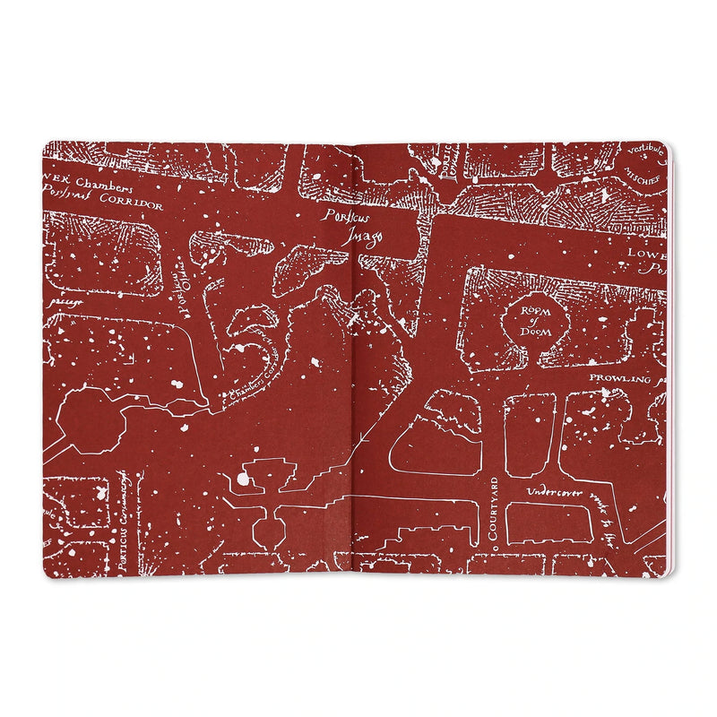 Harry Potter - Marauders Map A5 Notebook (Flex)