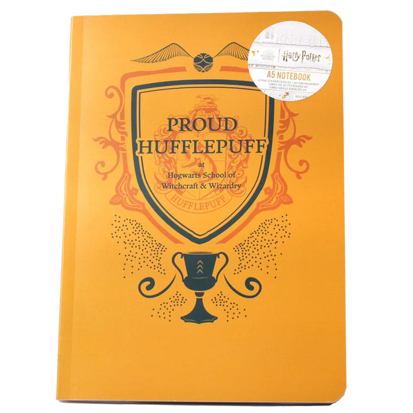 Harry Potter - A5 Notebook Soft Proud Hufflepuff