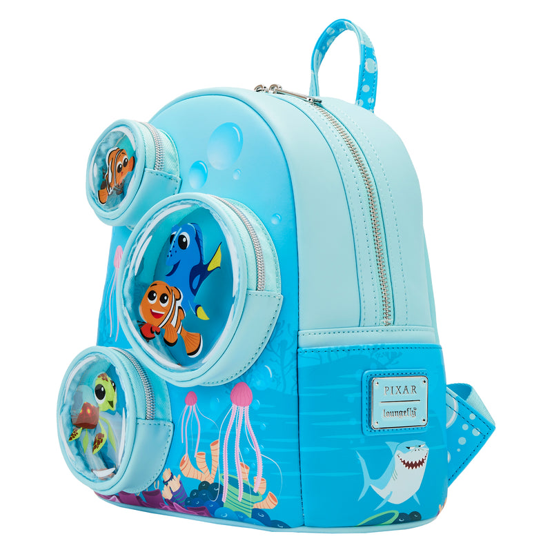 Disney - Loungefly Pixar Finding Nemo 20th Anniversary Bubble Pockets Mini Backpack
