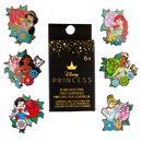 Disney - Loungefly Princess Tattoo Blind Box Pins.