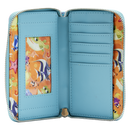 Disney - Loungefly Pixar Moment Finding Nemo Zip Around Purse