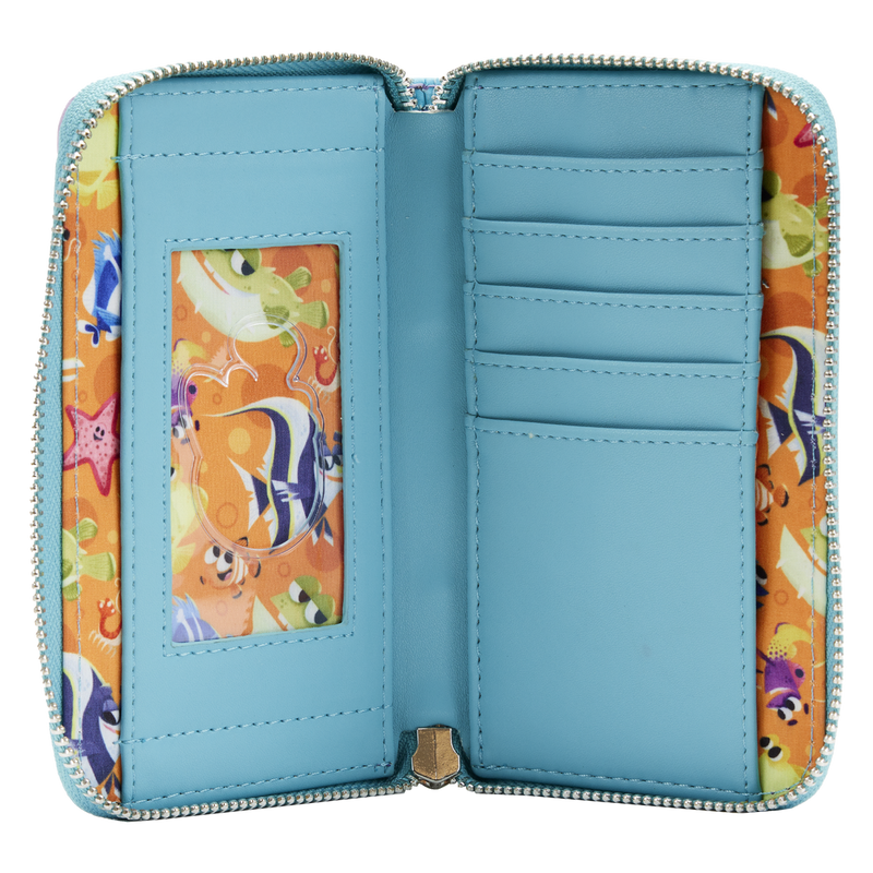 Disney - Loungefly Pixar Moment Finding Nemo Zip Around Purse