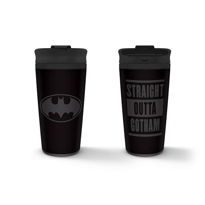 DC Comics - Batman (Straight Outta Gotham) Metal Travel Mug
