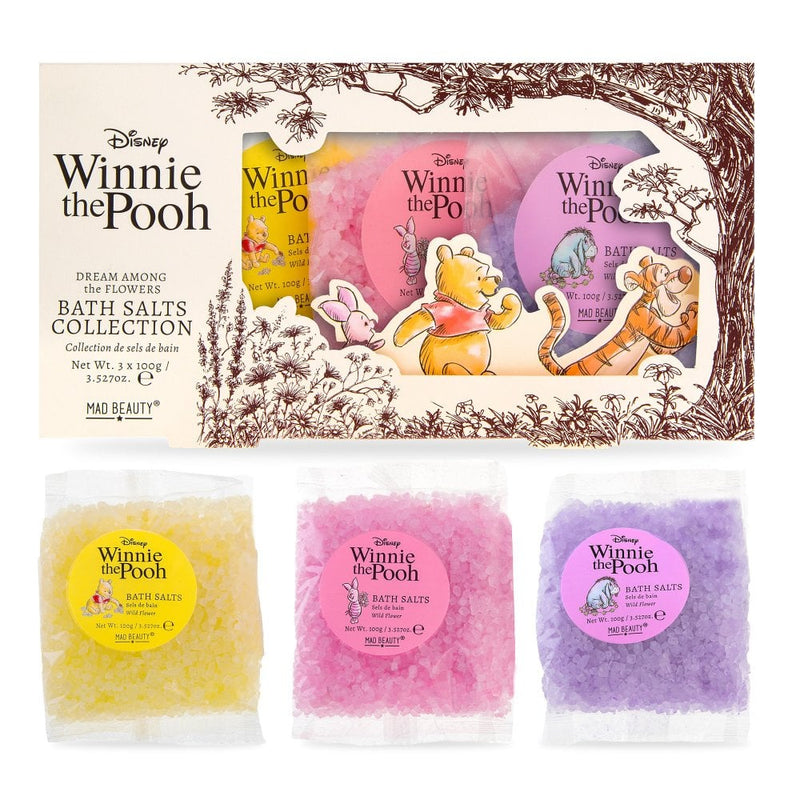 Disney - Mad Beauty Winnie The Pooh Bath Salt Trio