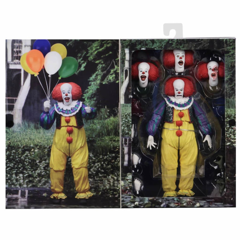 IT - 7 Scale Action Figure Ultimate Pennywise (1990)