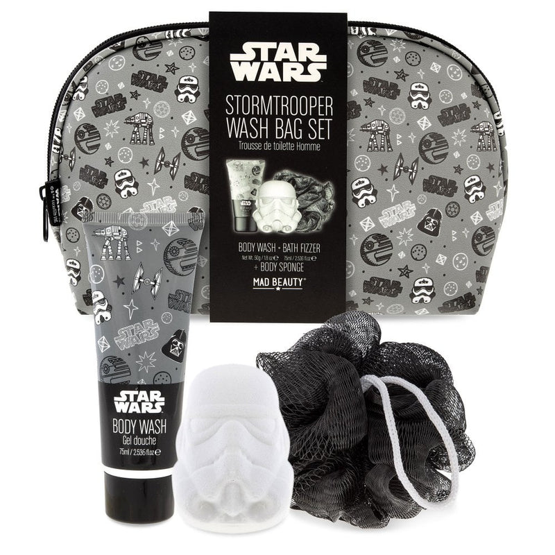 Star Wars - Toiletry Bag With Body Wash, Fizzer And Puff