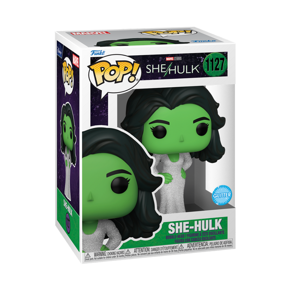 Pop! Marvel: She-Hulk Pop! Vinyl Figure - She-Hulk Gala (Glitter)