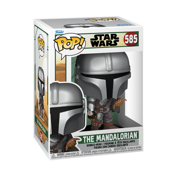 Pop! Star Wars: Book of Boba Fett Pop! Vinyl Figure - Mando w/pouch